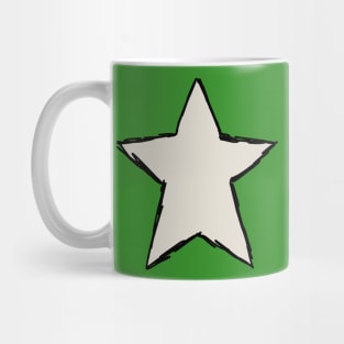 Sketchy Pickle Star Mug